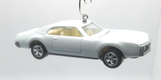 Oldsmobile Toronado White Christmas Ornament