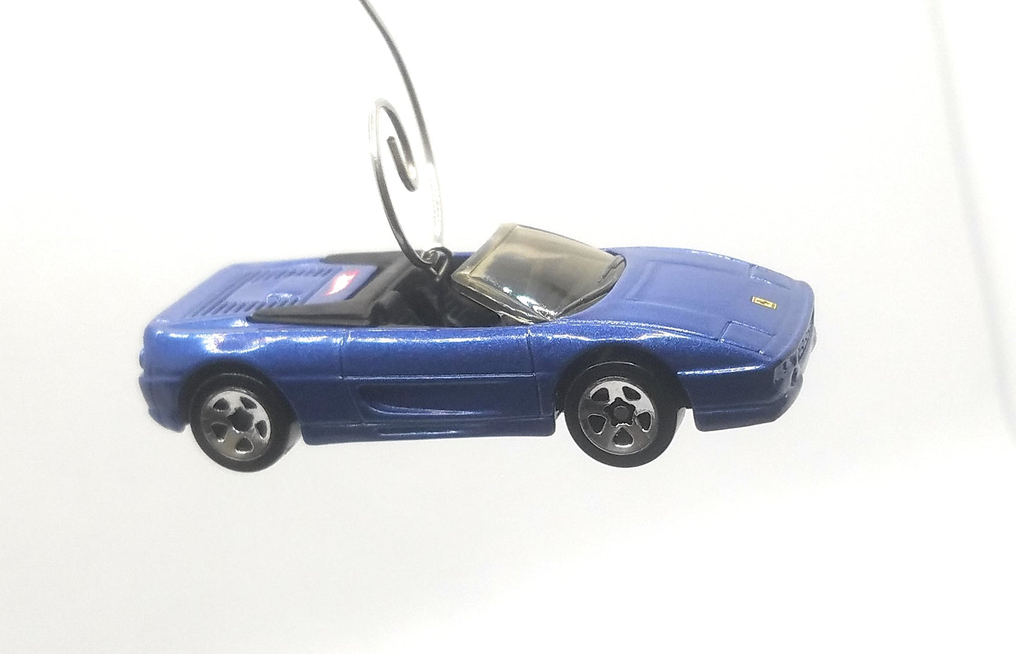 Ferrari F355 Spider Blue Christmas Ornament