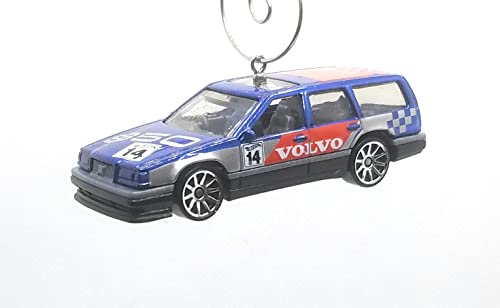 Volvo 850 Estate Wagon Blue Christmas Ornament