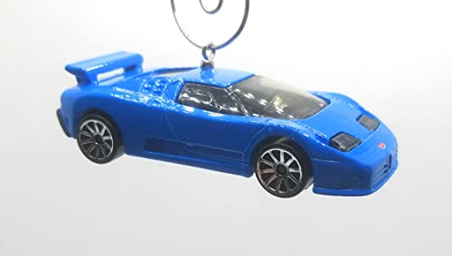 1994 Bugatti EB110 SS Blue Christmas Ornament