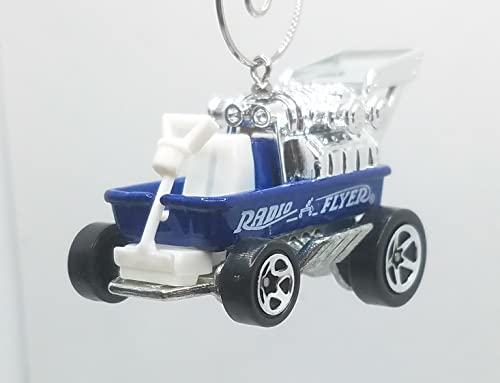 Radio Flyer Wagon Blue Christmas Ornament