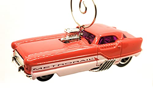for Nash Metropolitan Hot Rod  Red Christmas Ornament