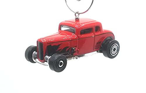 1932 Ford Coupe Model B Red Christmas Ornament