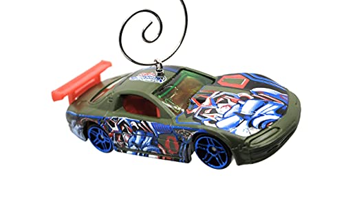 Oldsmobile Aurora GTS-1 Transformers Green Christmas Ornament