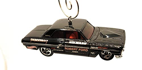 Ford Thunderbolt Black Christmas Ornament