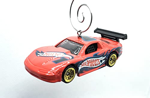 Oldsmobile Aurora GTS-1 Red with Flames Christmas Ornament