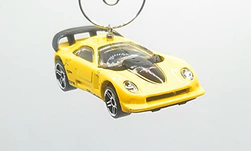 Callaway C7 Race Car Yellow Christmas Ornament