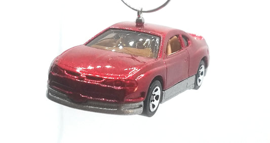 Chevy Monte Carlo Concept Red Silver Christmas Ornament