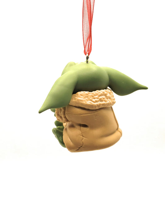 Baby Yoda Sad Sitting Grogu Mandalorian Star Wars Custom  Christmas Ornament