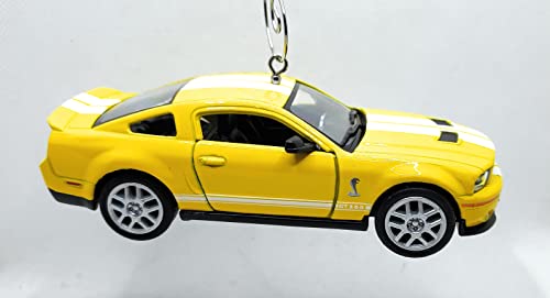 2007 Ford Shelby GT500 Yellow Large Christmas Ornament