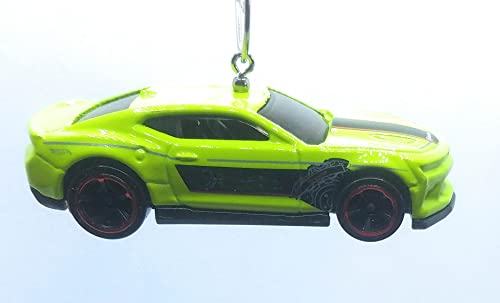 2018 Chevy Camaro SS Green Black Red Christmas Ornament