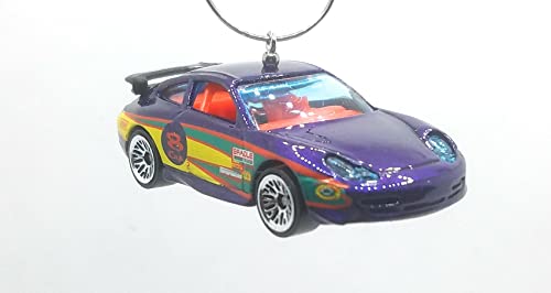 Porsche 911 GT3 Cup Purple Christmas Ornament