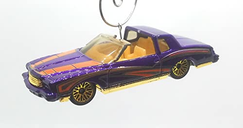 1979 Chevry Monte Carlo Purple Orange Decal Christmas Ornament