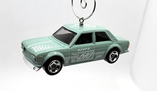 1971 Datsun 510 Green Christmas Ornament