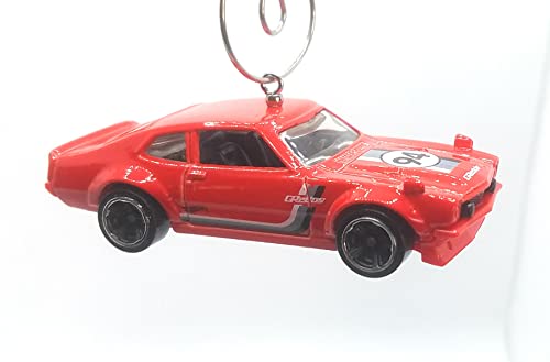 Ford Maverick Red #94 Christmas Ornament