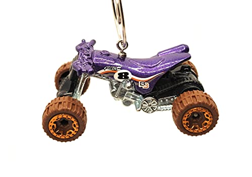 Quad Runner Off Road  Purple Christmas Ornament