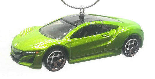 2017 Acura NSX Green/Black Roof Christmas Ornament