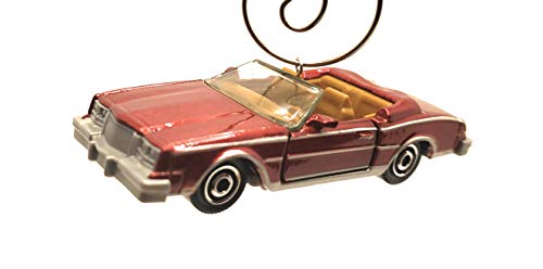 1983 Buick Riviera Convertible  Red Christmas Ornament