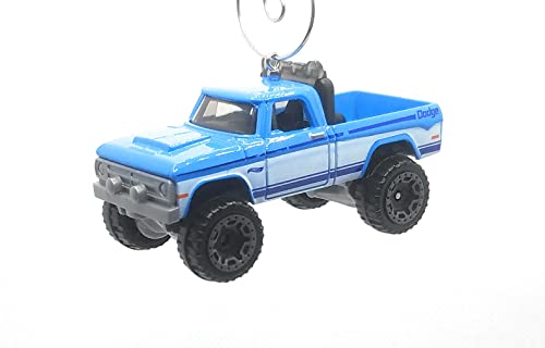 1970 Dodge Power Wagon Blue Christmas Ornament