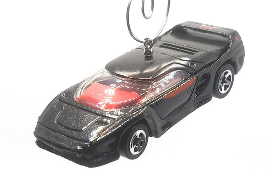 Mercedes-Benz SL Black Red Christmas Ornament