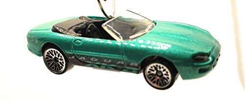 Jaguar XK8 Convertible  Green Christmas Ornament