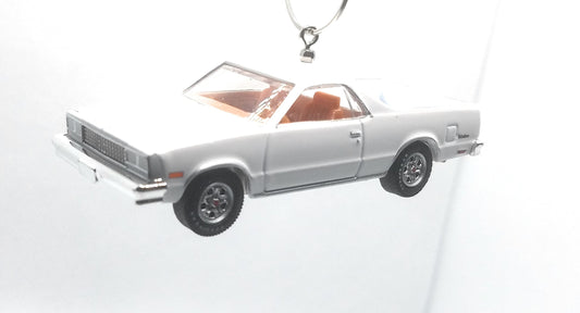 1982 GMC Caballero White Christmas Ornament