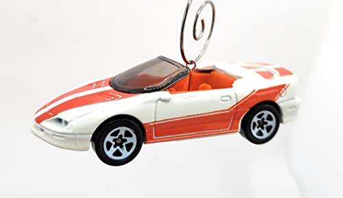 Chevy Camaro Convertible White Red Christmas Ornament