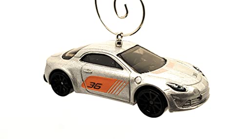 Alpine A110  White Christmas Ornament