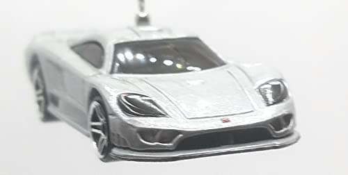 Saleen S7 Silver Christmas Ornament