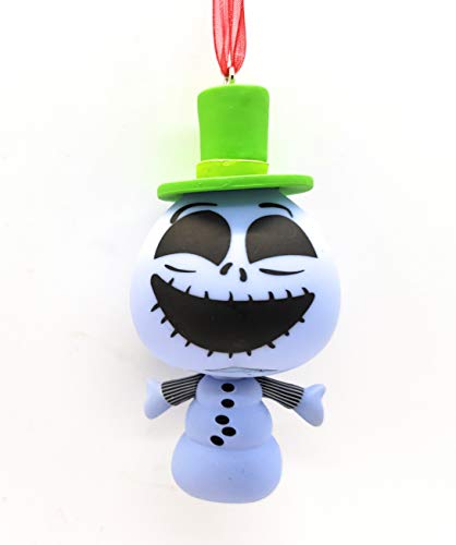 Nightmare Before Christmas Blue Snowman Custom  Christmas Ornament