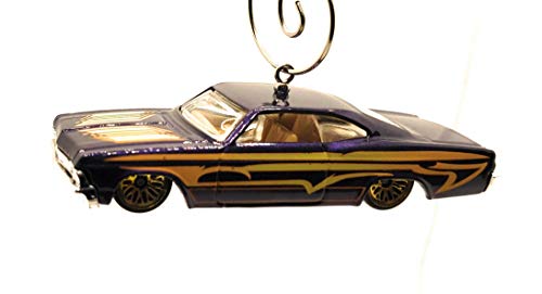 1965 Chevy Impala Lowrider  Purple Christmas Ornament