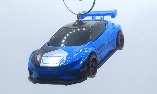 Nissan Leaf Nismo RC_02 Blue/Black Roof Christmas Ornament