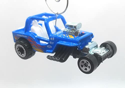 1942 Willys Off-Road Blue Christmas Ornament