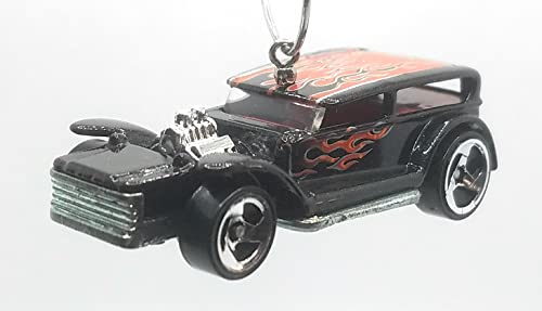 1932 Ford Lil' Coffin The Demon Black Red Hot Rod Christmas Ornament