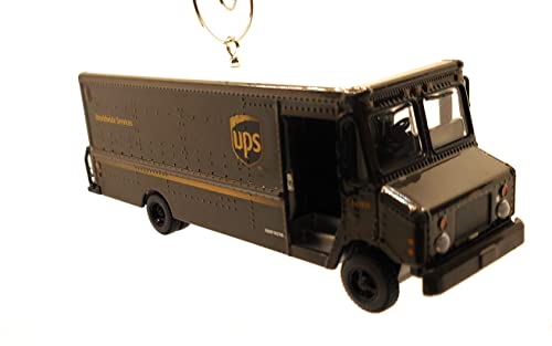 UPS Parcel Brown Delivery Truck Christmas Ornament