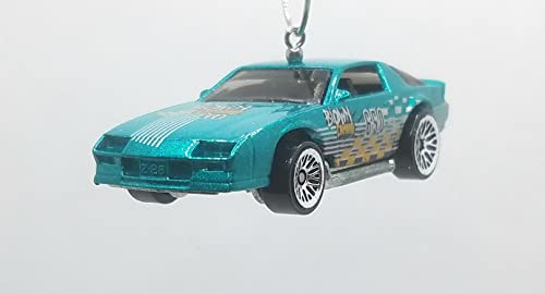 Chevy Camaro Z28 Blue Christmas Ornament