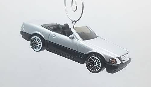 1990s Mercedes E-Class Gray Christmas Ornament