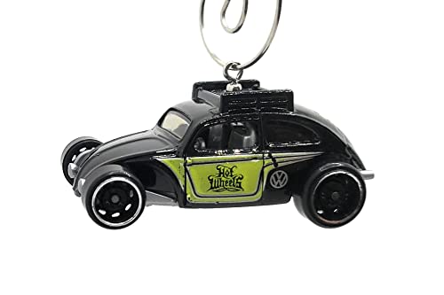 Volkswagen Beetle Custom Black Christmas Ornament