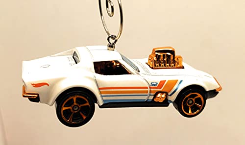 1968 for Chevy Corvette  White Christmas Ornament