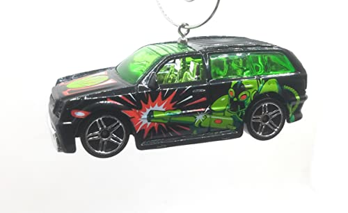 Cadillac Escalade Black Green Christmas Ornament