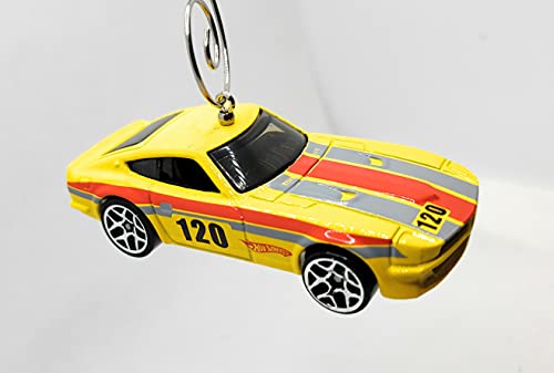 Datsun 240Z Yellow Christmas Ornament