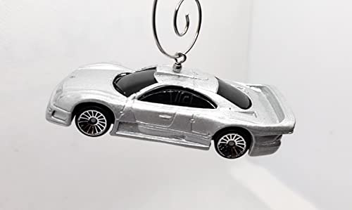 Mercedes CLK-CTR Silver Christmas Ornament