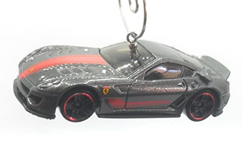 Ferrari 599XX Gray Red Christmas Ornament