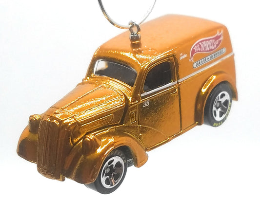 Anglia Panel Truck Gold Christmas Ornament