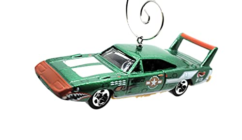 1970 Dodge Daytona Green Christmas Ornament