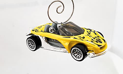 Lotus Elise 340R Yellow Christmas Ornament