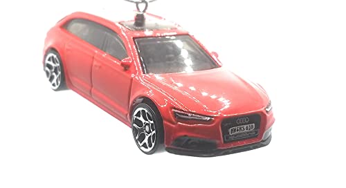 2017 Audi RS 6 Avant Red Christmas Ornament