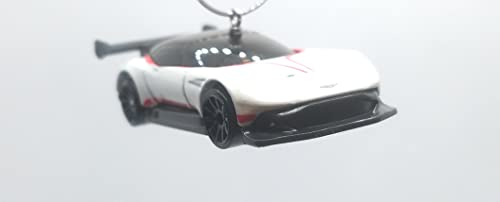 Aston Martin Vulcan White Red Christmas Ornament