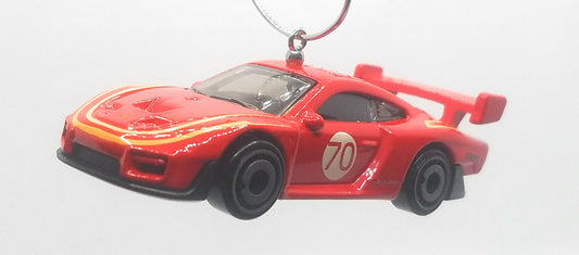 Porsche 935 Red #70 Christmas Ornament