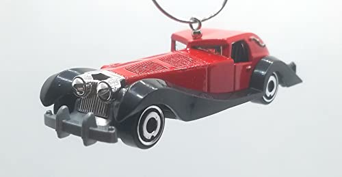 Cruella De Vil Movie Car Red Christmas Ornament